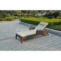 Taman lounger santai aluminium sing populer